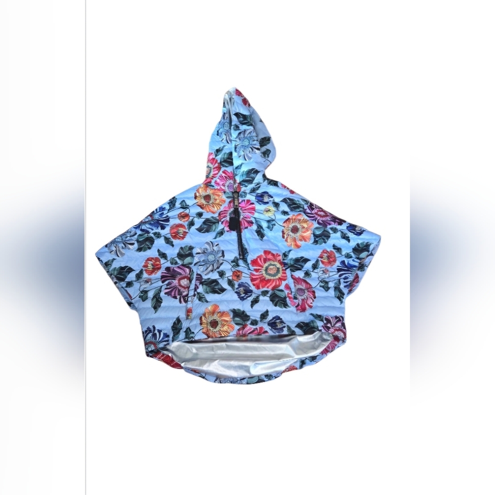 Think Royln Cropped Hi-Lo Poncho